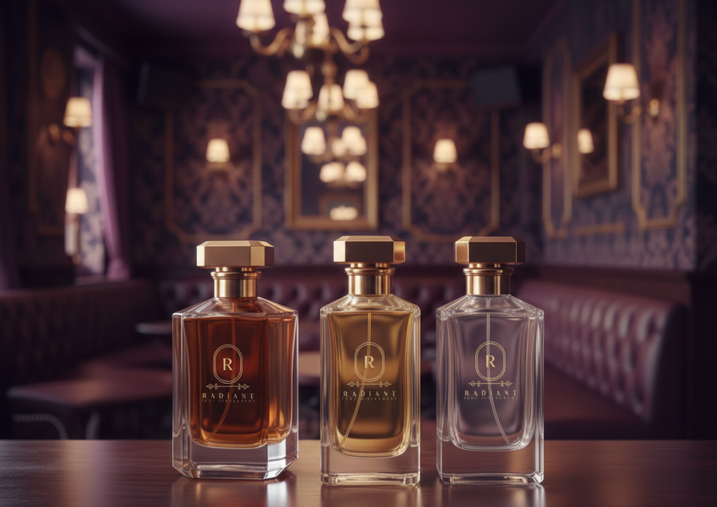 Parfums de présentation radiant